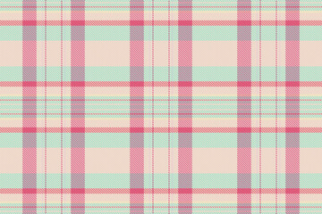 Delightful pastel plaid pattern in soft pinks, creams, and mint greens.  Perfect for textile design, website backgrounds, scrapbooking, or creating a charming, feminine aesthetic.