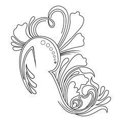 An illustration of a vectors different type of  flowers in continuous line art drawing style.