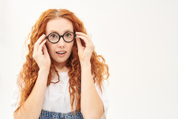 Surprised Curious Girl
