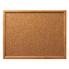 Versatile Cork Board for Home and Office Use on white background