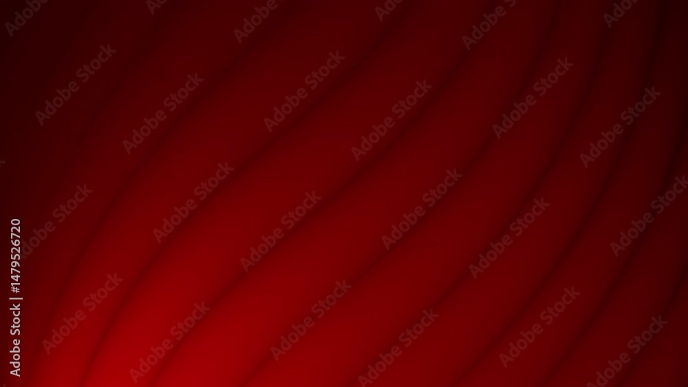 Poster deep red abstract background with subtle curved lines, creating a wave-like, elegant, and modern app