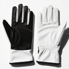 Gloves on a white background 