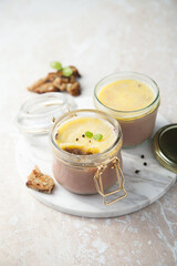Homemade liver pate