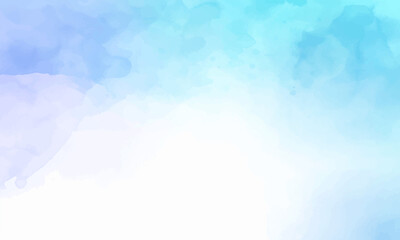 Blue and Purple Watercolor Texture Background