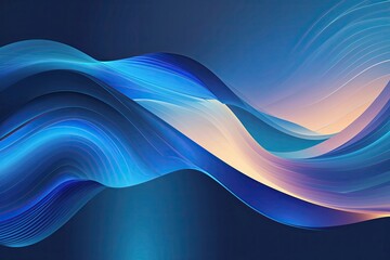 Unique Azure Blue Light Gradient Banner Design for Contemporary Web Graphics