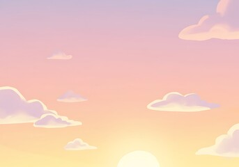 Pastel Dawn's Embrace