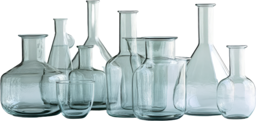Assorted Glass Laboratory Equipment