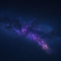 Fototapeta premium Deep Space Nebula with Starfield