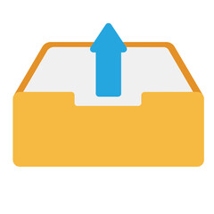 Upload File Icon – Digital Concept