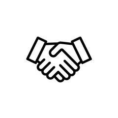 Fototapeta premium Handshake Icon