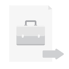 Business Suit Icon - Forward Arrow