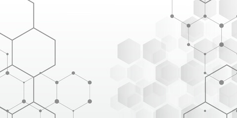 modern abstract hexagonal design background. Vector illustration