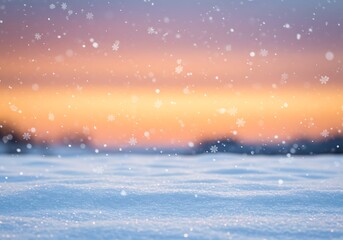 Fototapeta premium Whispers of Winter's Embrace