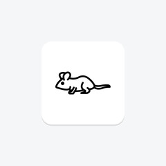 Gerbil, vector, pixel perfect, illustrator file