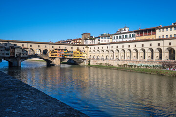 Obraz premium The Old Town of city of Florence, Tuscany Region, Italy