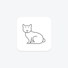 Siamese Cat, vector, pixel perfect, illustrator file