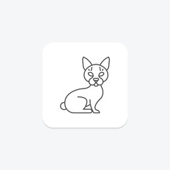 Sphynx Cat, vector, pixel perfect, illustrator file