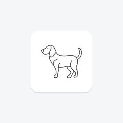 Beagle, vector, pixel perfect, illustrator file