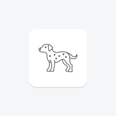 Dalmatian, vector, pixel perfect, illustrator file