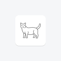 Manx Cat, vector, pixel perfect, illustrator file