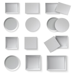 Gift dummy box on transparent background for branding advertisement anniversary or birthday event with wrapping ribbon set merchandise isometric product display modern rectangle

