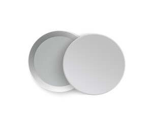 Gift dummy box on transparent background for branding advertisement anniversary or birthday event with wrapping ribbon set merchandise isometric product display modern rectangle

