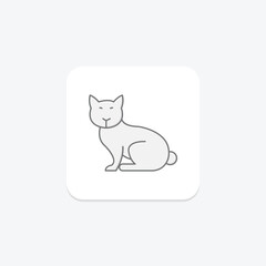 Siamese Cat, vector, pixel perfect, illustrator file