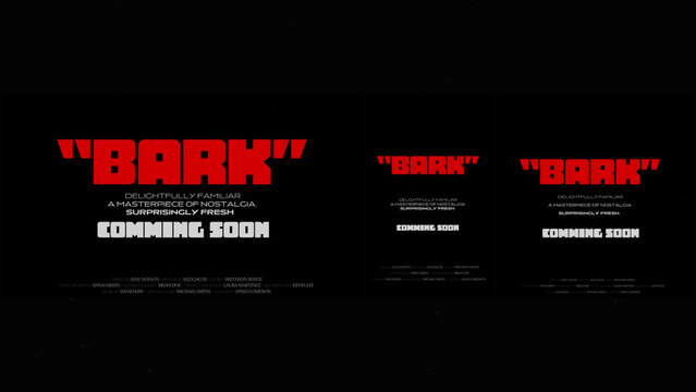 Cinematic Film Title Card, Movie Poster Typography Overlay 122 | Fully Modular Editable Layouts & Easy Text Animator Control to Create Custom Text Animations Without KeyFrames 