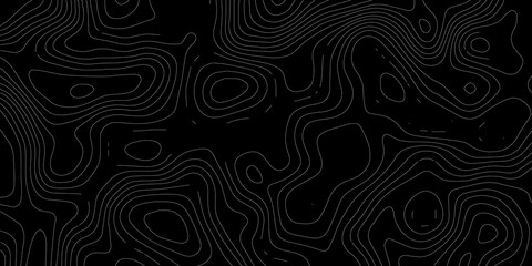 Topography background. Vector banner. Topography background. Vector geographic contour map. Background of the topographic map. Topographic map lines, contour background.	