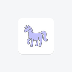 Pony, vector, pixel perfect, illustrator file