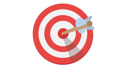 Bullseye Achieved Success Target Hit Goal Accomplished Victory