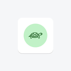 Red Eared Slider, vector, pixel perfect, illustrator file
