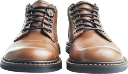 Brown Leather Ankle Boots