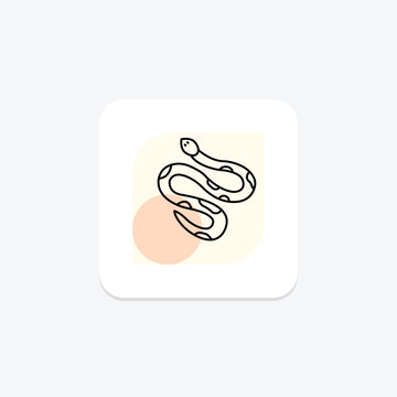 Ball Python, vector, pixel perfect, illustrator file