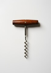 Vintage Wooden Corkscrew