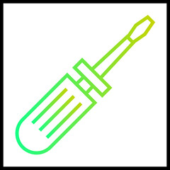 Screwdriver icon design