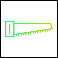 Saw icon design