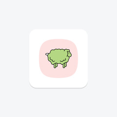 Sheep, vector, pixel perfect, illustrator file