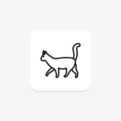 Cat, vector, pixel perfect, illustrator file