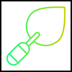 Fototapeta premium Trowel icon design
