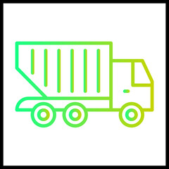 Dump Truck icon design