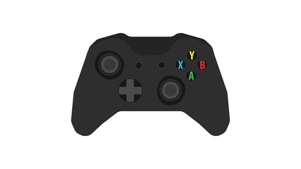 Level up your game design with this sleek controller graphic perfect for gaming projects websites...