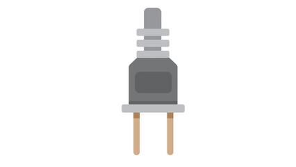 Power plug icon simple design sleek minimal aesthetic perfect for your projects