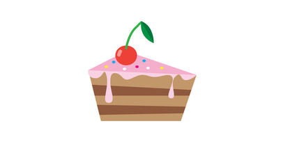 Delicious strawberry cake sweet treat perfect for celebrations enjoy this yummy dessert