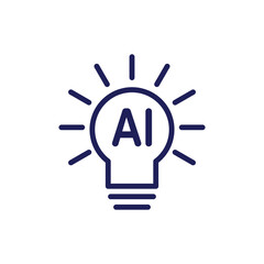  light bulb with ai