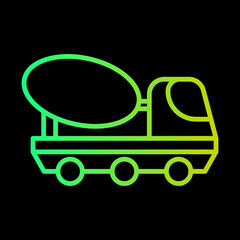 Concrete Truck icon design