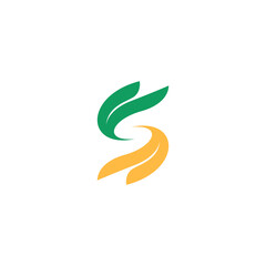 Obraz premium Letter S Connect Logo Design Vector