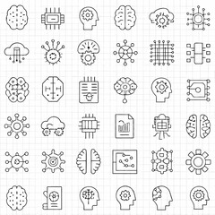 Vector Set of Doodle Business Icons Web Design Elements Seamless Pattern with Sketch Illustrations Symbols Arrows Phones Music Notes Buttons Computer

