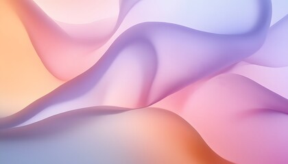 Abstract design with soft color gradients and flowing shapes.