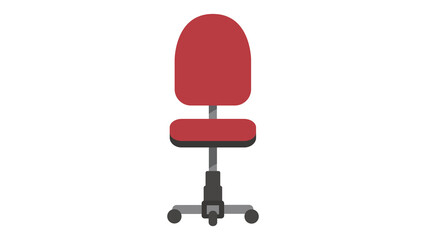 Elegant red office chair design perfect for modern workspace comfort and style